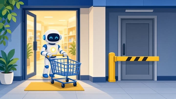 Walmart abre sus puertas a agentes de IA y Amazon los frena
